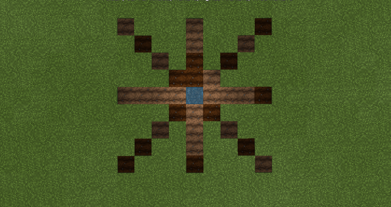 Poço Colheitador para Plantação #minecraft