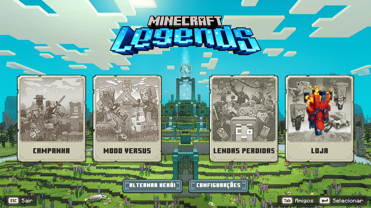 Minecraft Legends: Uma Aventura Épica no Universo de Minecraft - GAMER NA  REAL