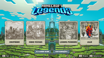Minecraft Legends: ação e estratégia com amigos no mundo em blocos