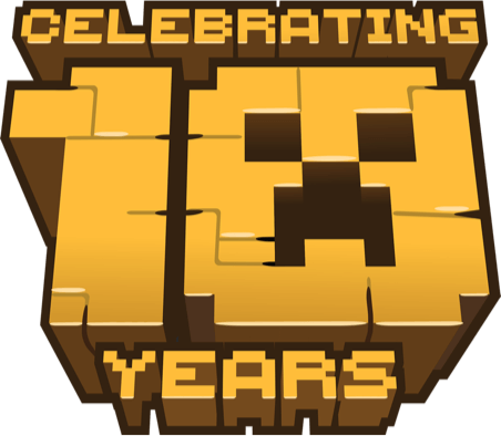 10 anos de Minecraft
Participou da modelação dos 10 do Minecraft