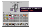 Splash Potion Weakness