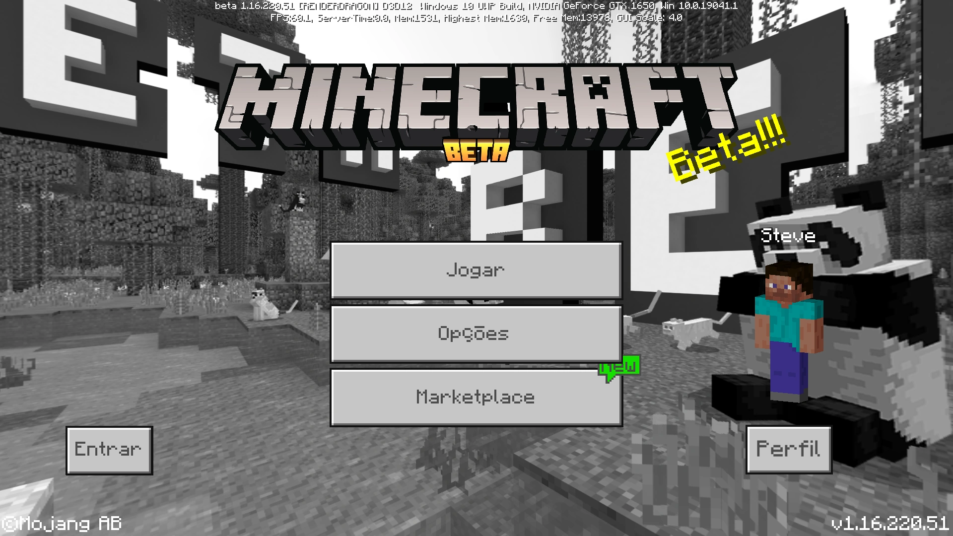 COMO JOGAR MINECRAFT 1.2 BETA 1 NO WINDOWS 10 