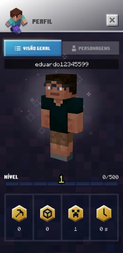 Perfil do jogador