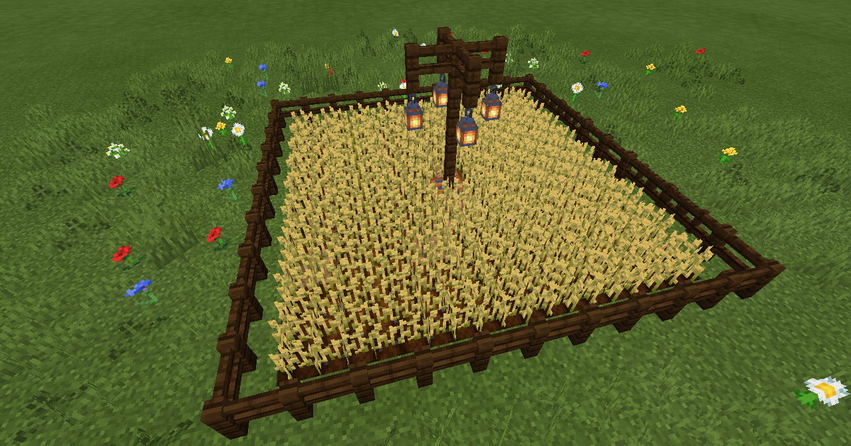 Poço Colheitador para Plantação #minecraft