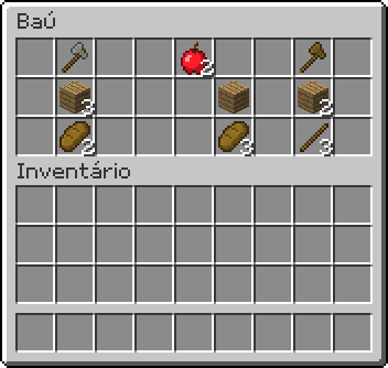 Como fazer um baú no Minecraft