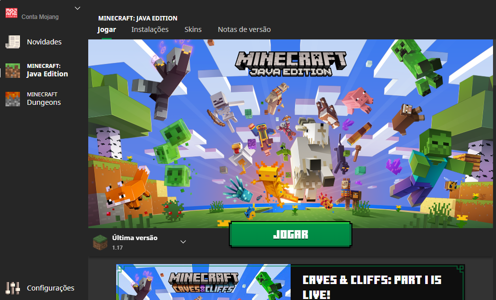 Como Baixar o Minecraft Launcher Original