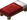 Červená postel