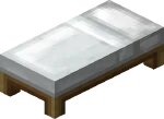 Bílá postel