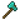 This block can be broken with any tool, but an axe is the quickest