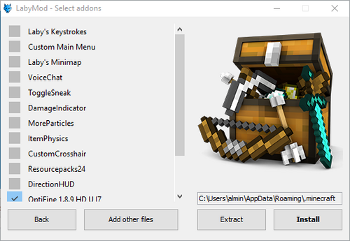 Modifikation Labymod Das Offizielle Minecraft Wiki
