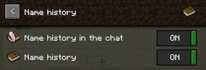 LabyMod Namehistory Einstellungen