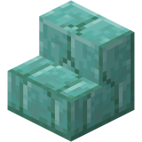 Prismarinziegeltreppe