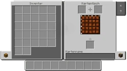 Kartentischinventar (Bedrock)