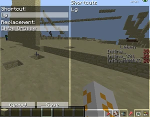 LabyMod Kurzbefehle Ingame