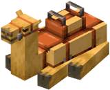 Dromedar mit Sattel (sitzend)