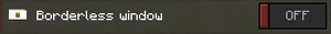 LabyMod Borderless Window