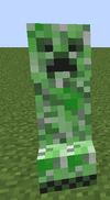 Creeper vor Explosion