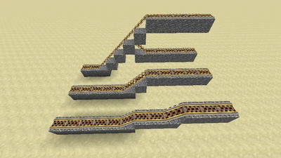 Antriebsschiene Verlegemöglichkeit Steigung