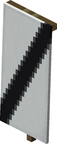 Banner Schräglinksbalken