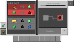 Handelsfenster (Bedrock)