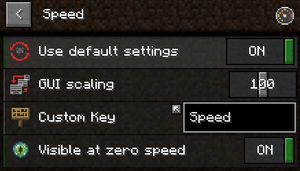 LabyMod Geschwindigkeit Einstellungen