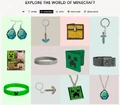 Schmuck im Minecraft-Shop