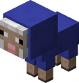 Blaues Lamm