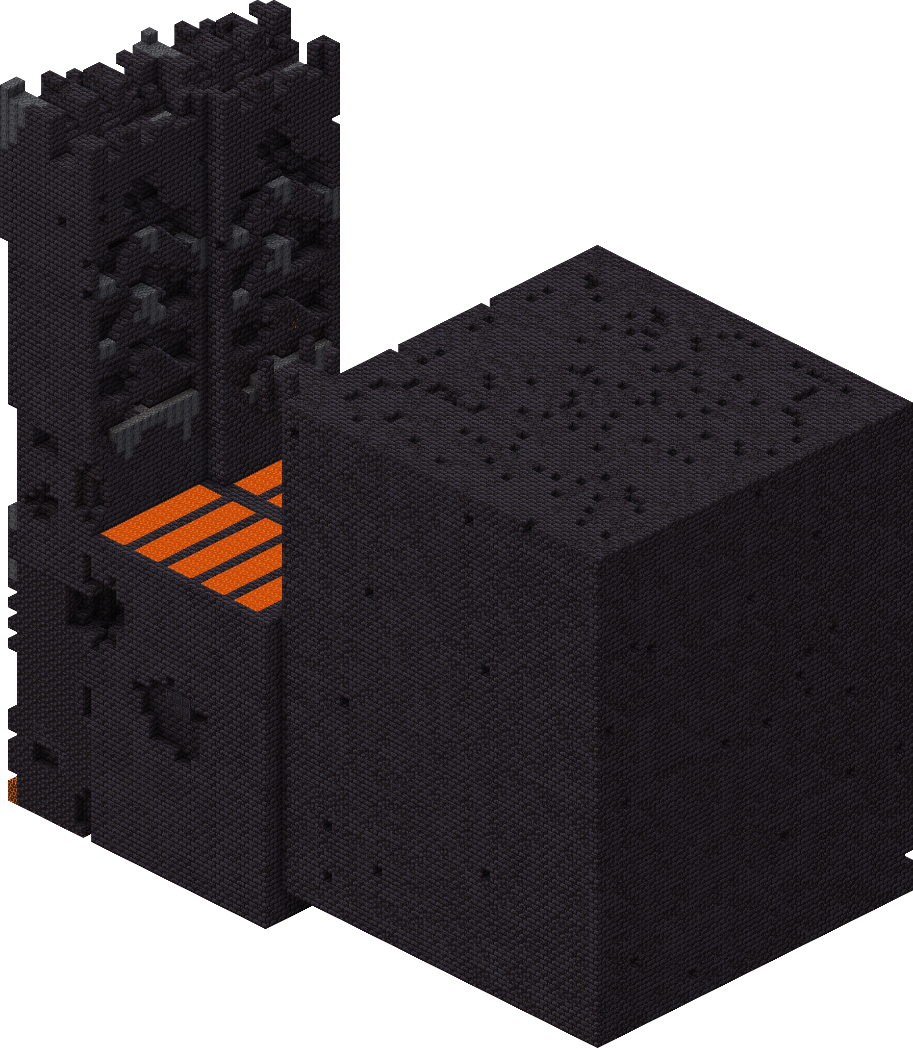 lego minecraft piglin bastion