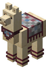 Lama mit hellgrauer Deko