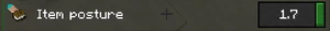 LabyMod Item Posture Animation