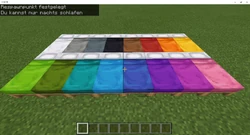 Alle 16 Betten und Meldung in der Bedrock Edition: Respawnpunkt festgelegt.