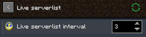 LabyMod Live Serverliste Einstellungen