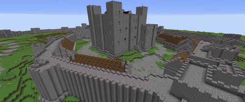 Lernen mit Minecraft English Heritage Dover Castle