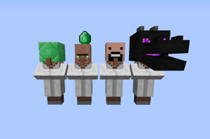 Dorfbewohner Kopfslot