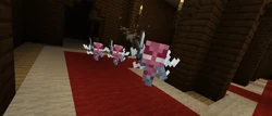 Plagegeister in dem Banner der 22w45a.