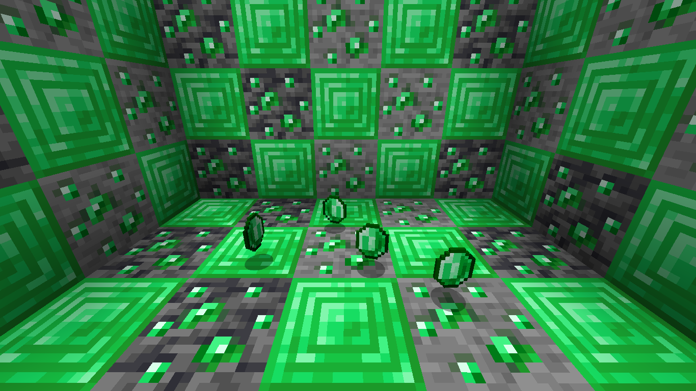 Smaragd Begriffsklarung Das Offizielle Minecraft Wiki