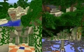 Wüstentempel wurden während der Entwicklung von Vollversion 1.3 oft statt Dschungeltempeln generiert.