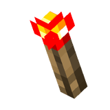 Redstone-Fackel Wand