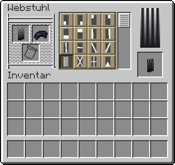 https://static.wikia.nocookie.net/minecraft_de_gamepedia/images/7/7d/Webstuhl_Benutzeroberfl%C3%A4che.png/revision/latest/scale-to-width-down/352?cb=20190131201352