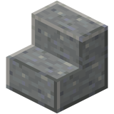 Polierte Andesittreppe