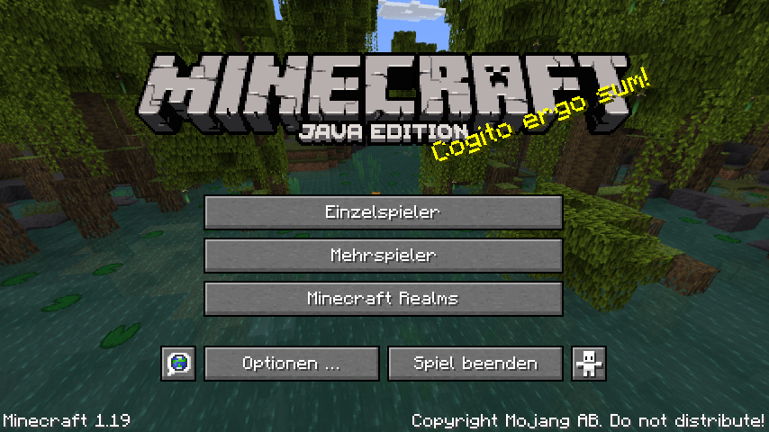 Splash-Texte, Minceraft Wiki