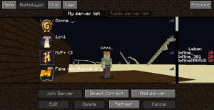 LabyMod Mehrspieler Menü Ingame