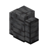 Polierte Tiefenschiefermauer