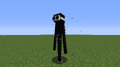 Ein Enderman mit Brille