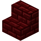 Rote Netherziegeltreppe