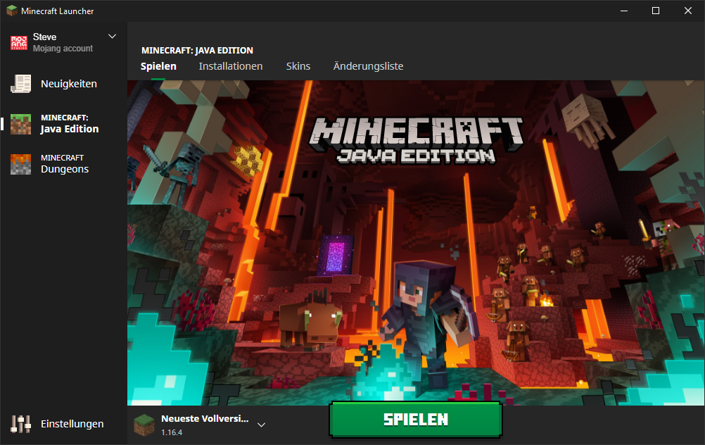 Minecraft Launcher Das Offizielle Minecraft Wiki