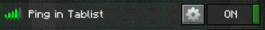 LabyMod Ping in Tablist
