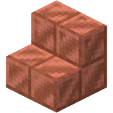 Geschnittene Kupfertreppe