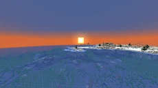 Beispiel eines Sonnenuntergangs