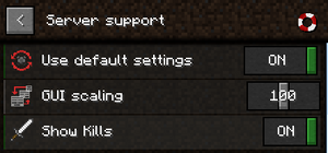 LabyMod Server-Unterstützung Einstellungen